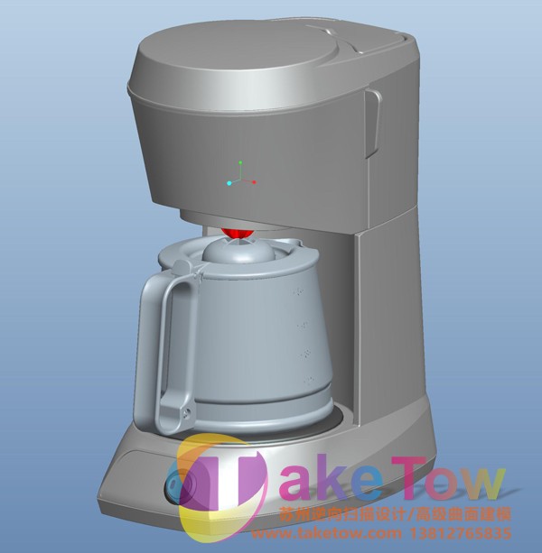 结构设计案例-咖啡机产品设计