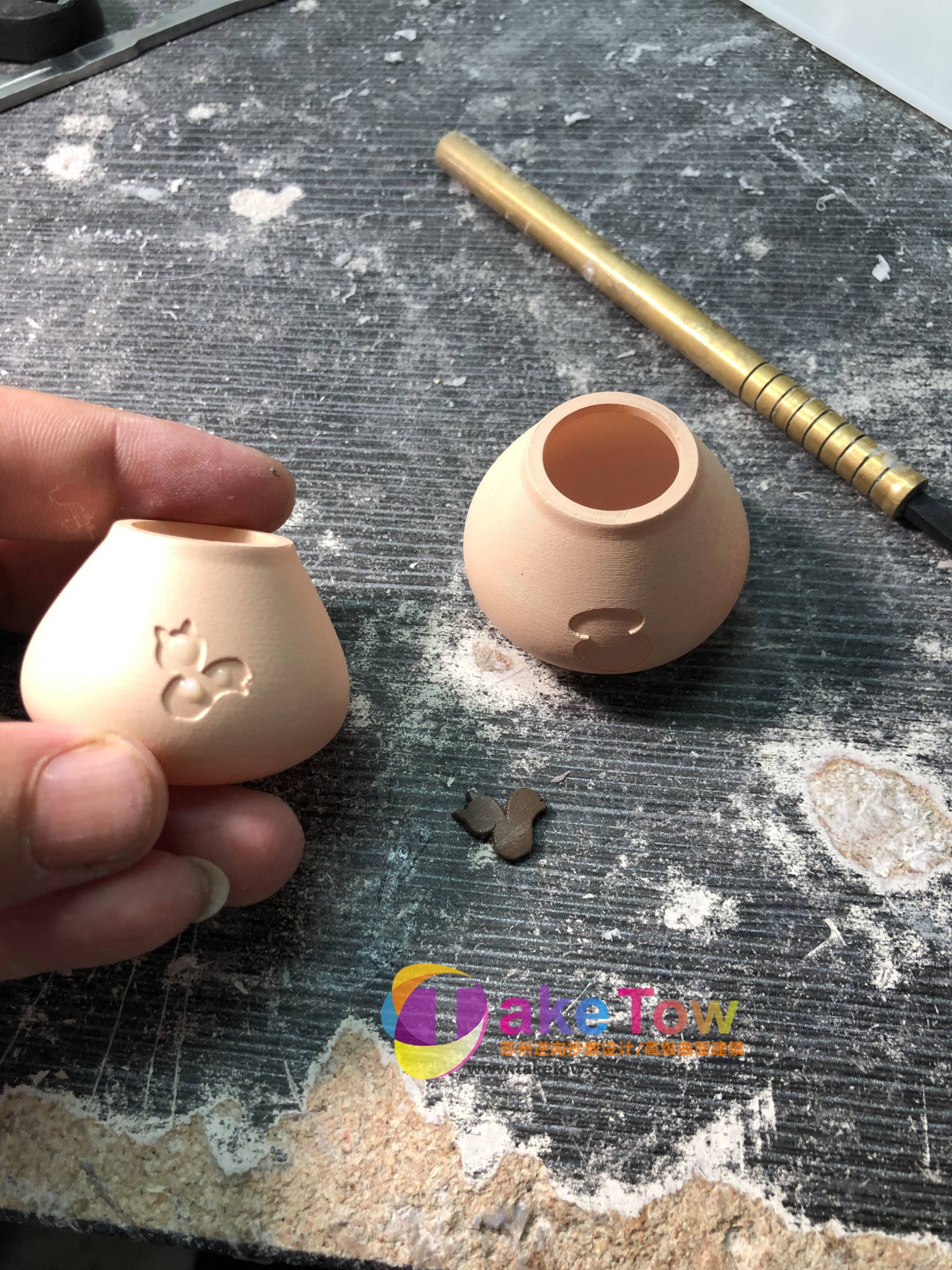 文创茶罐模型制作实拍图集