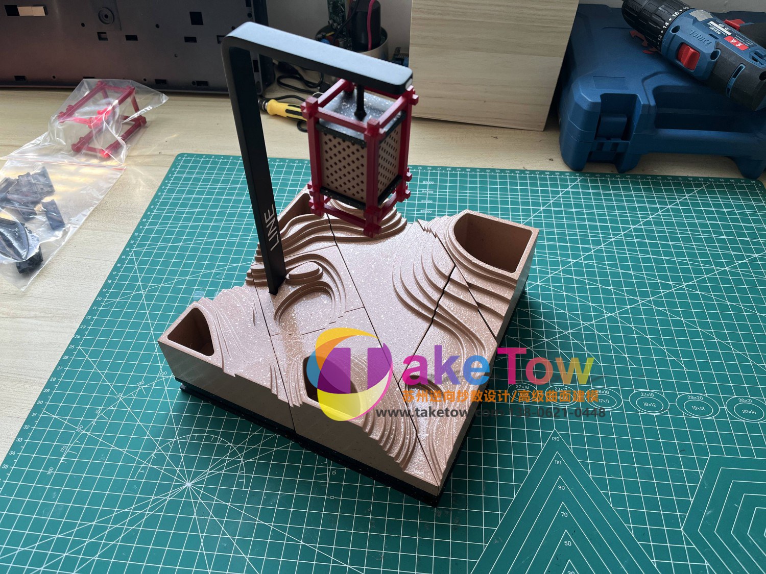 星球战略投影装置模型制作
