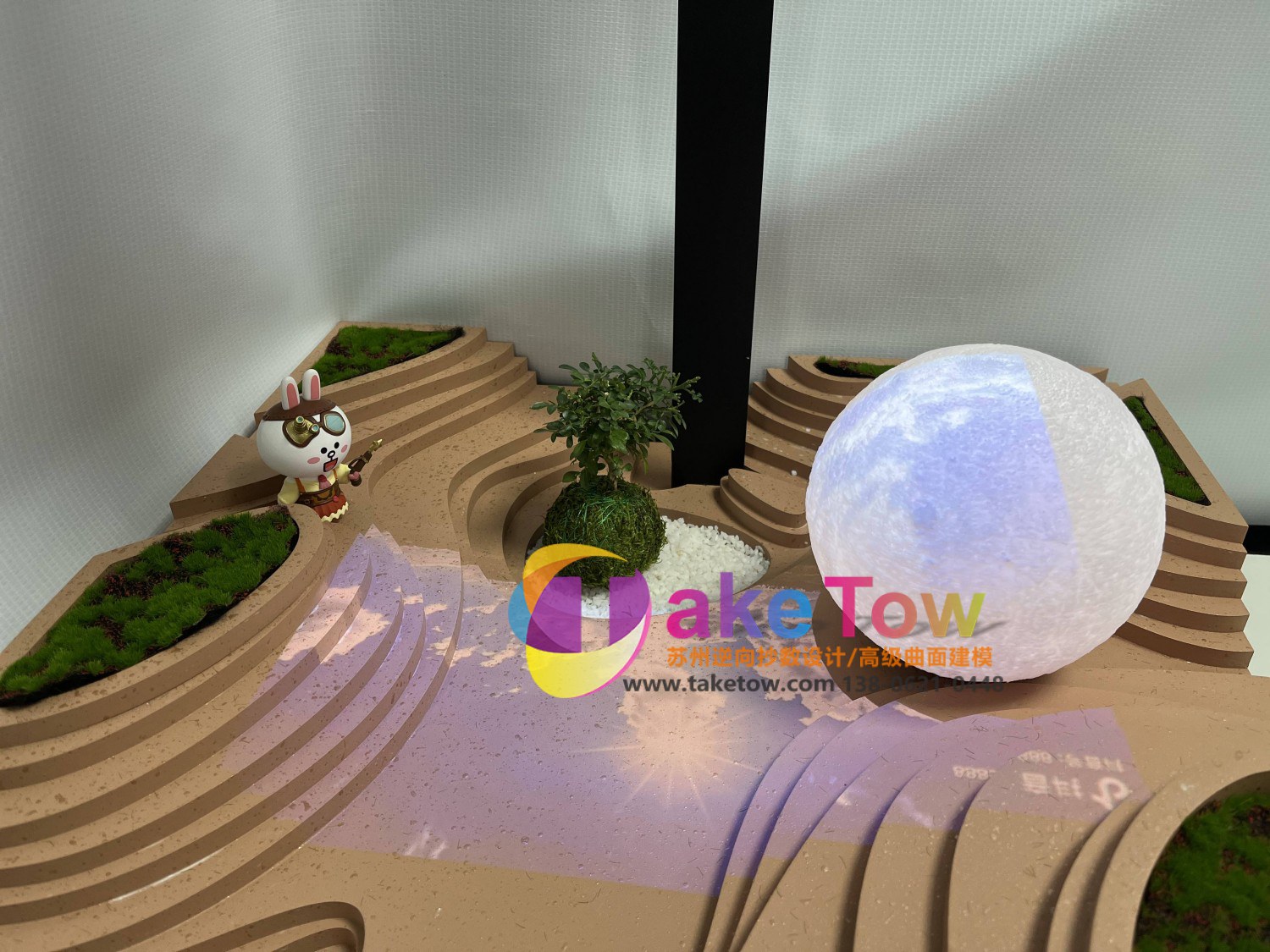 星球战略投影装置模型制作