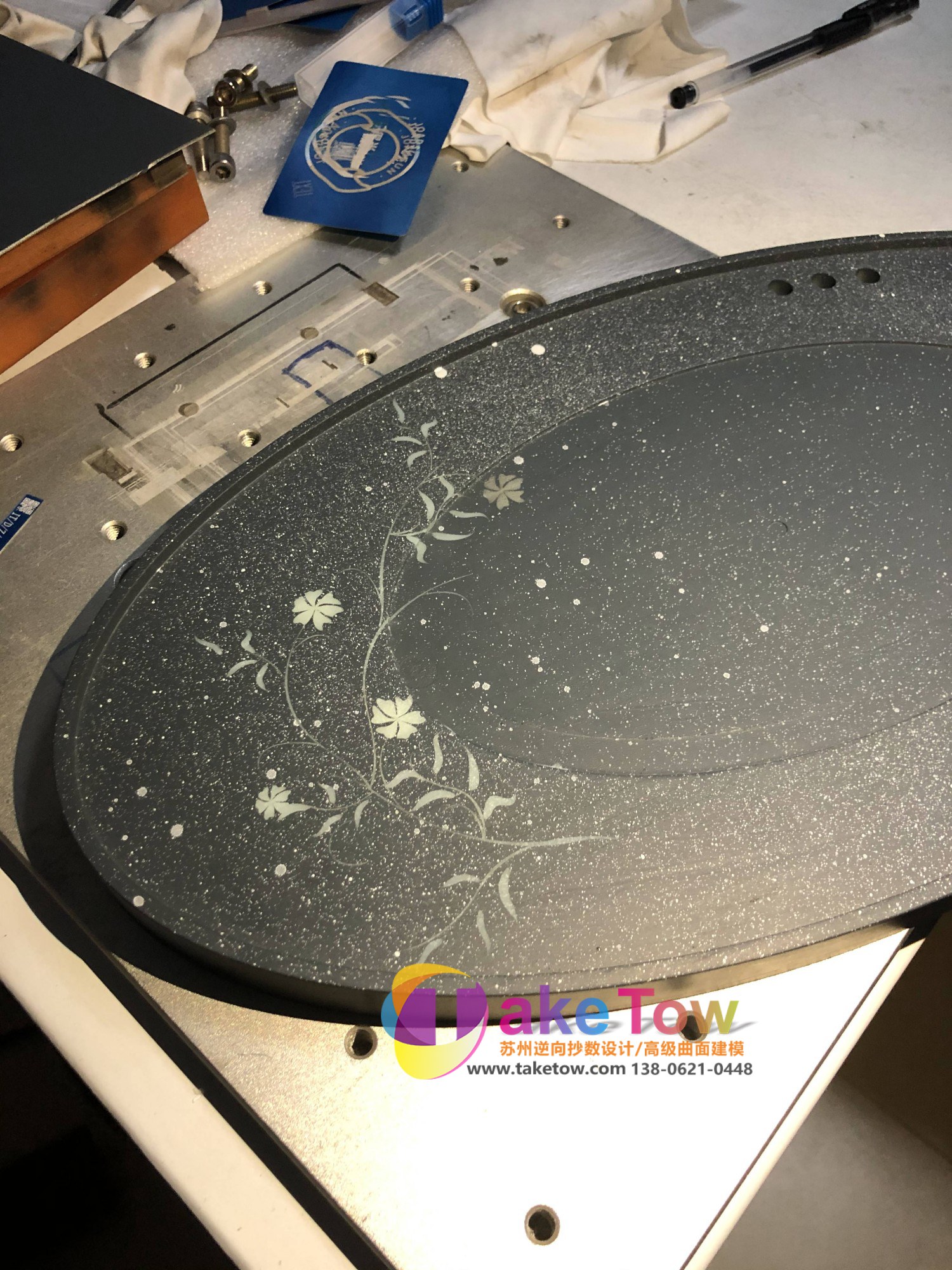 毕业设计系列1-做旧茶台 逆向测绘建模 苏州三维逆向抄数 图11