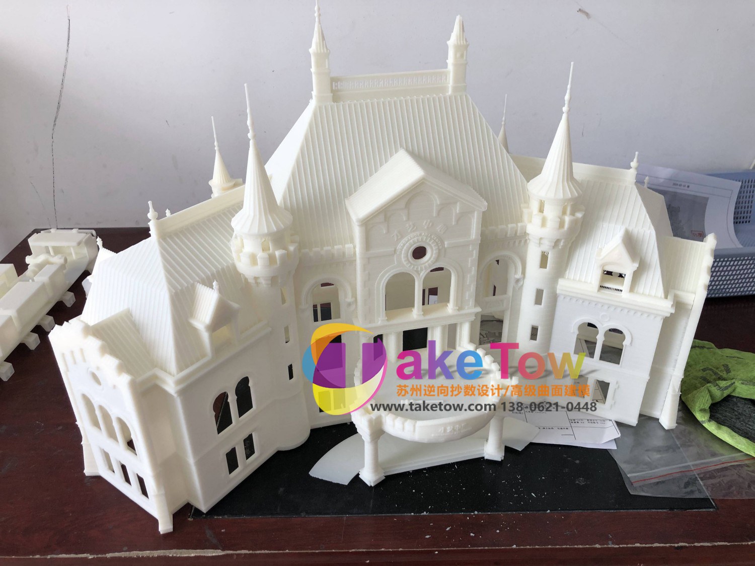 DFM 彩色 3D 打印实拍图集
