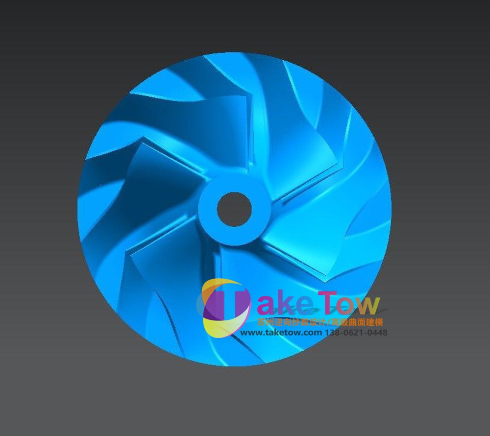 排气歧管与涡轮蜗壳逆向建模