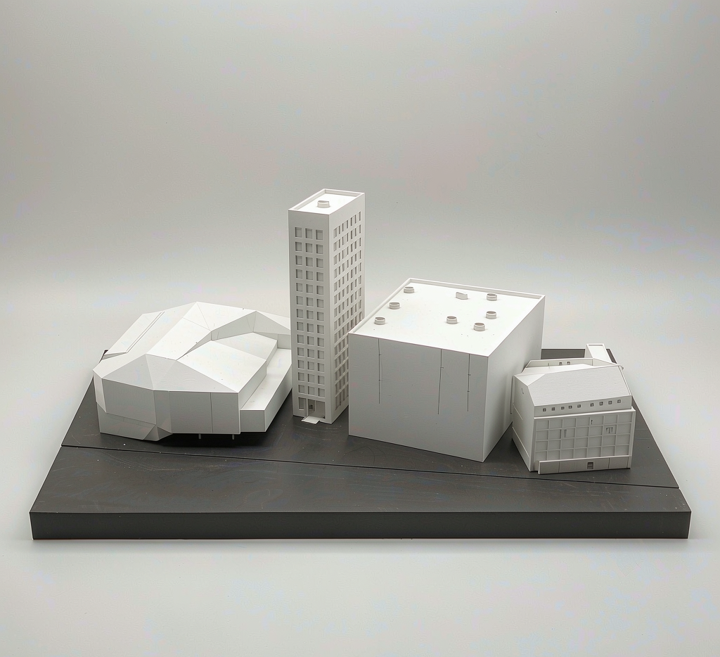 3D打印手板 · 建筑模型