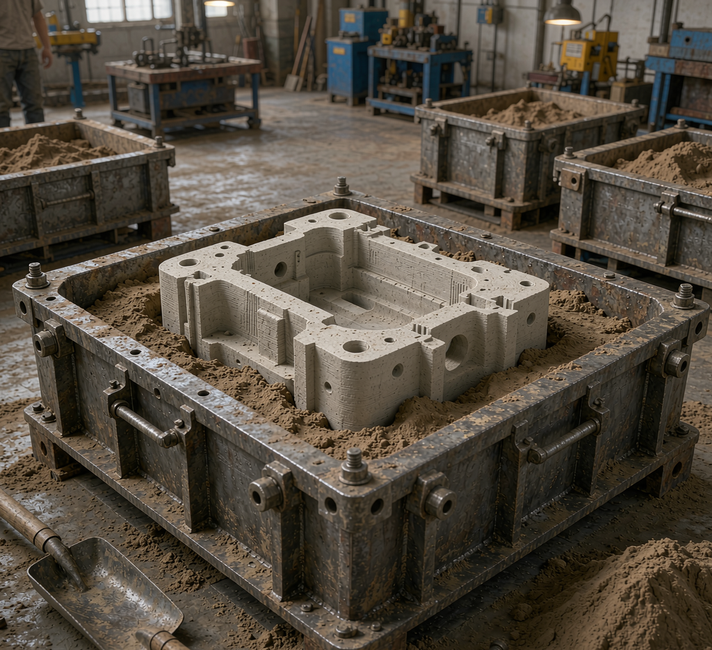 3D打印 · 砂型铸造