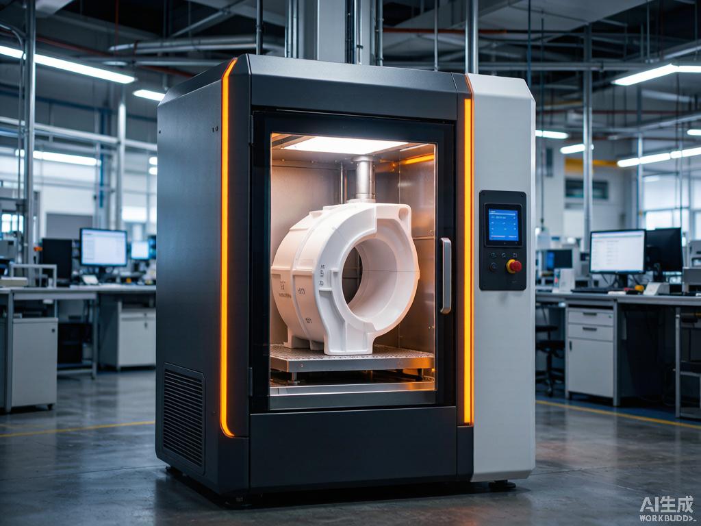 华曙Flight HT601P大尺寸尼龙3D打印设备实现超500mm结构件一体成形